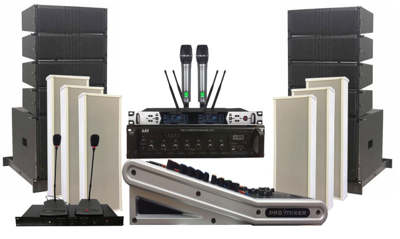 dàn âm thanh nhà văn hóa huyện chuyên nghiệp